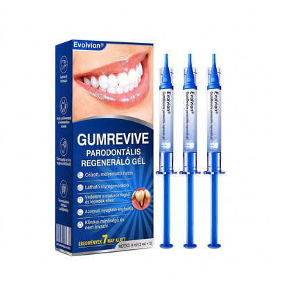 Evolvion® 🦷 GumRevive Ínyregeneráló Gél – Az egészségesebb ínyért és magabiztosabb mosolyért 🥰
