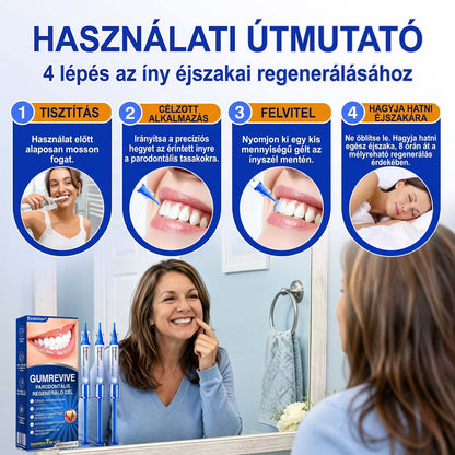 Evolvion® 🦷 GumRevive Ínyregeneráló Gél – Az egészségesebb ínyért és magabiztosabb mosolyért 🥰