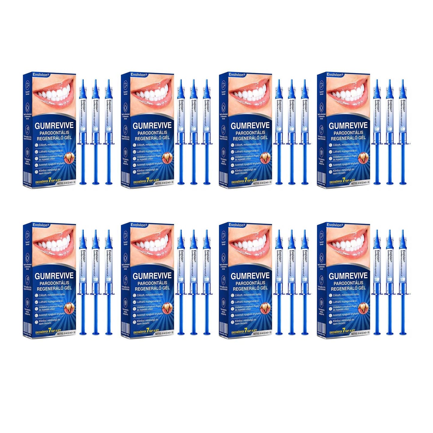 Evolvion® 🦷 GumRevive Ínyregeneráló Gél – Az egészségesebb ínyért és magabiztosabb mosolyért 🥰