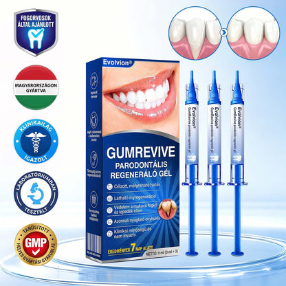 Evolvion® 🦷 GumRevive Ínyregeneráló Gél – Az egészségesebb ínyért és magabiztosabb mosolyért 🥰