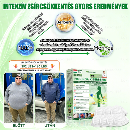 🔥Hivatalos bolt  |  👩‍⚕️𝑳𝒖𝒙𝒂𝒓𝒊𝒔𝒆® MORINGA X BERBERIN 10-IN-1 Haladó Nano Mikrotük Tapasz(Egy naponta, látható változások 7 nap alatt) ✅  Tartalmazza az elhízást, a cukorbetegséget, az alvási apnoét, az ízületi problémákat és egyebeket🤝