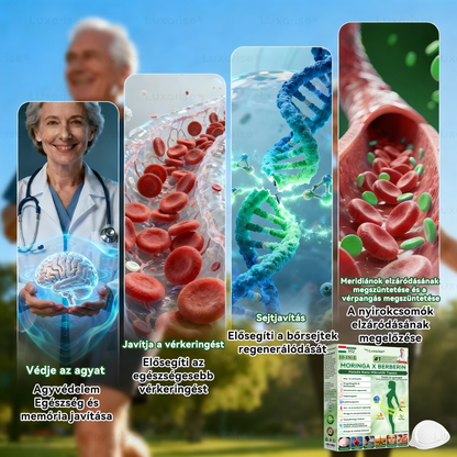 🔥Hivatalos bolt  |  👩‍⚕️𝑳𝒖𝒙𝒂𝒓𝒊𝒔𝒆® MORINGA X BERBERIN 10-IN-1 Haladó Nano Mikrotük Tapasz(Egy naponta, látható változások 7 nap alatt) ✅  Tartalmazza az elhízást, a cukorbetegséget, az alvási apnoét, az ízületi problémákat és egyebeket📦